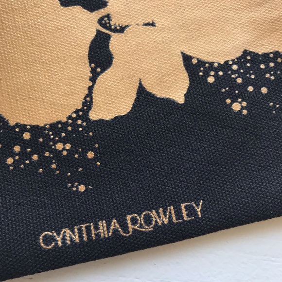 Exclusive Cynthia Rowley Gilded Makeup Bag - Picture 5 of 5